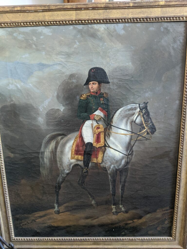photo of oil painting of Napoleon